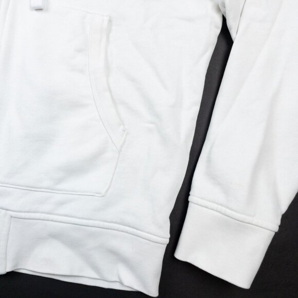 G/Fore Skull Logo Hoodie Men's Medium Full Zip White Golf Activewear Sweatshirt - Picture 6 of 14